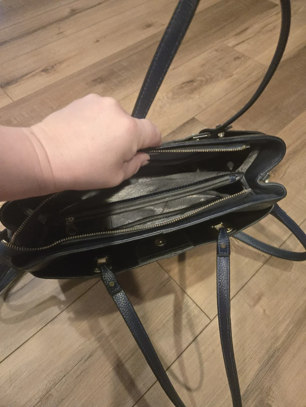 Nobel Navy Office Laptop Travel Bag